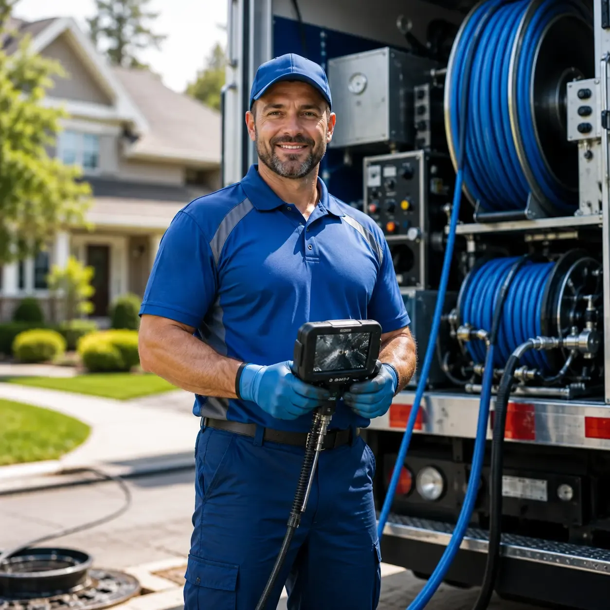 Local outdoor drain cleaning specialists in Geneva, IA